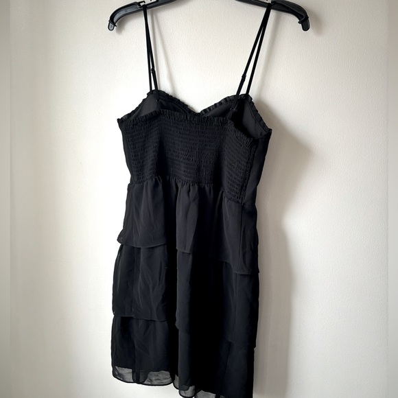 Never worn, American Eagle formal dress. Size 10. Black, chiffon/polyester. - Picture 2 of 2